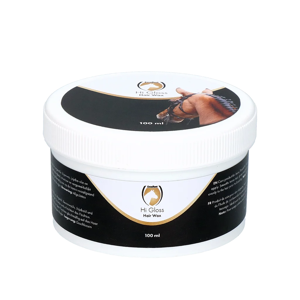 Ceară pentru coamă și coadă, 100 ml – Excellent Horse Hi Gloss Hair Wax - imagine 3