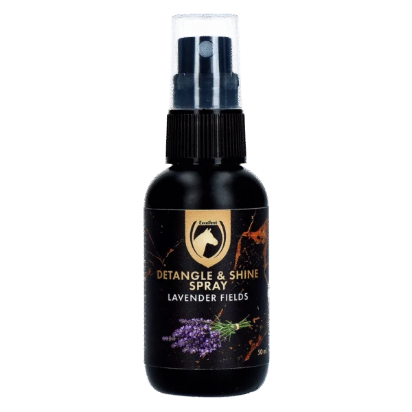 Spray pentru descurcarea coamei și cozii, 50 ml – Excellent Horse Detangle & Shine Spray Lavender Fields