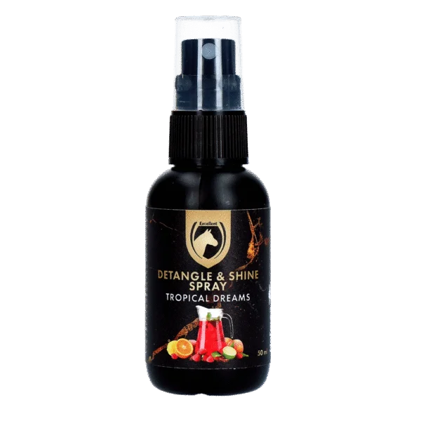 Spray pentru descurcarea coamei și cozii, 50 ml – Excellent Horse Detangle & Shine Spray Tropical Dreams