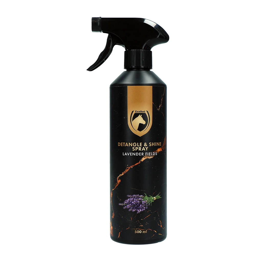 Spray pentru descurcarea coamei și cozii, 500 ml – Excellent Horse Detangle & Shine Spray Lavender Fields - imagine 1