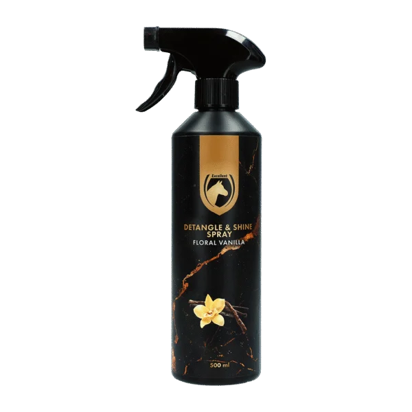 Spray pentru descurcarea coamei și cozii, 500 ml – Excellent Horse Detangle & Shine Spray Floral Vanilla