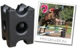 Bloc pentru obstacole de antrenament la sărituri, 41,5 x 30 x 30 cm – Excellent Horse Cube - imagine 2