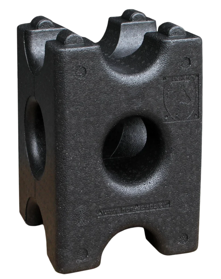 Bloc pentru obstacole de antrenament la sărituri, 41,5 x 30 x 30 cm – Excellent Horse Cube - imagine 1