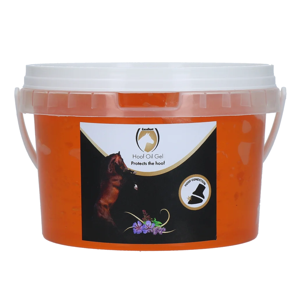 Gel pentru copite cu uleiuri esențiale, 400 g – Excellent Horse Hoof Oil Gel - imagine 1