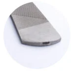 Pilă dreaptă pentru copite, cu mâner, 35 cm, grosieră și fină