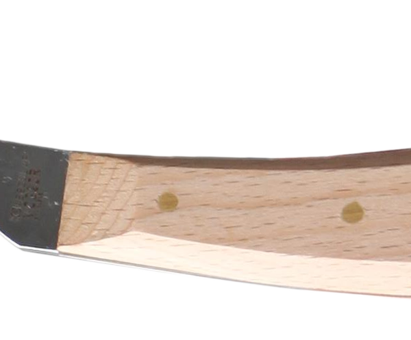 Cuțit îngust pentru copite, cu mâner maro deschis, ascuțit suplimentar VC 320 "R"