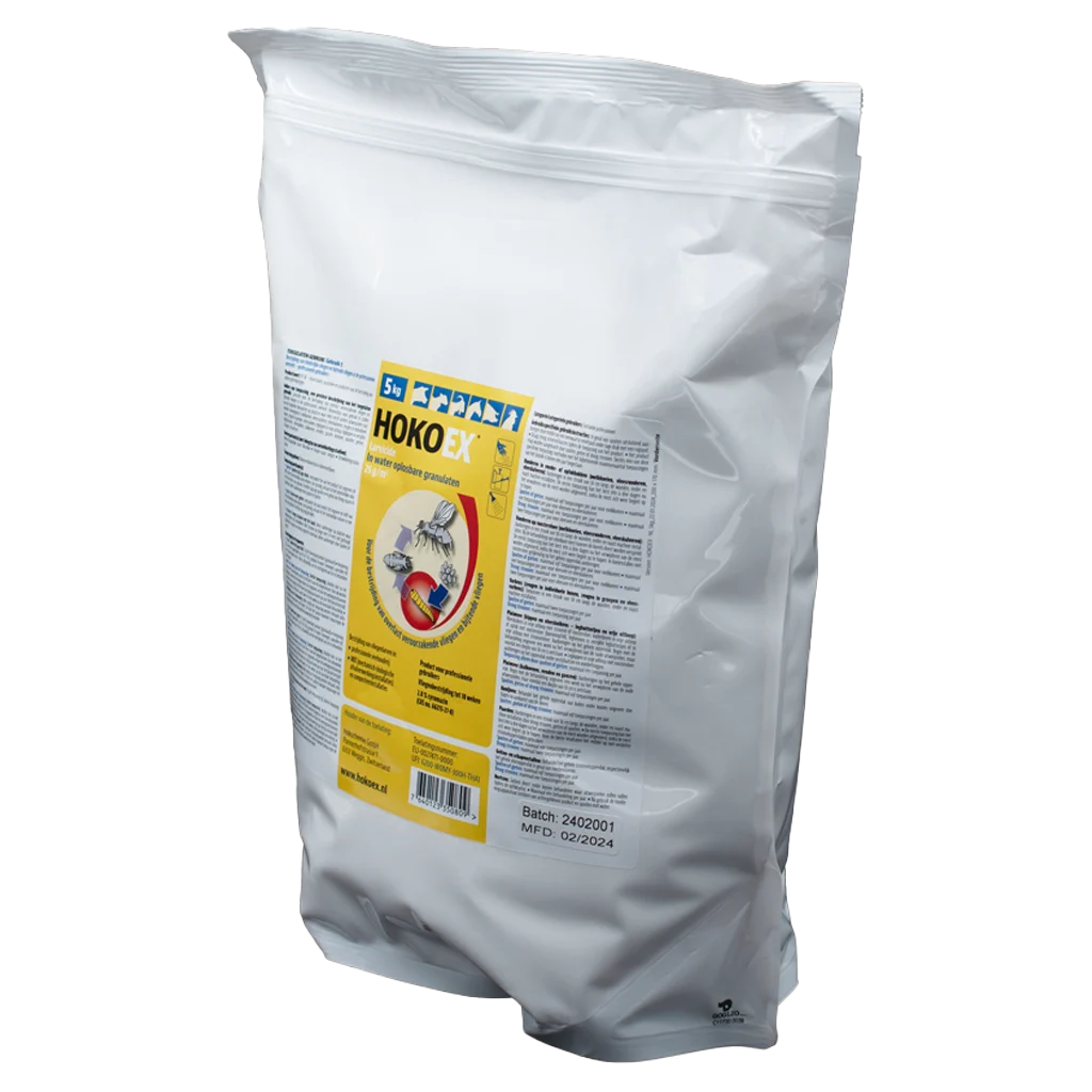 Produs împotriva larvelor în adăposturile pentru animale, 5 kg – HokoEx - imagine 1