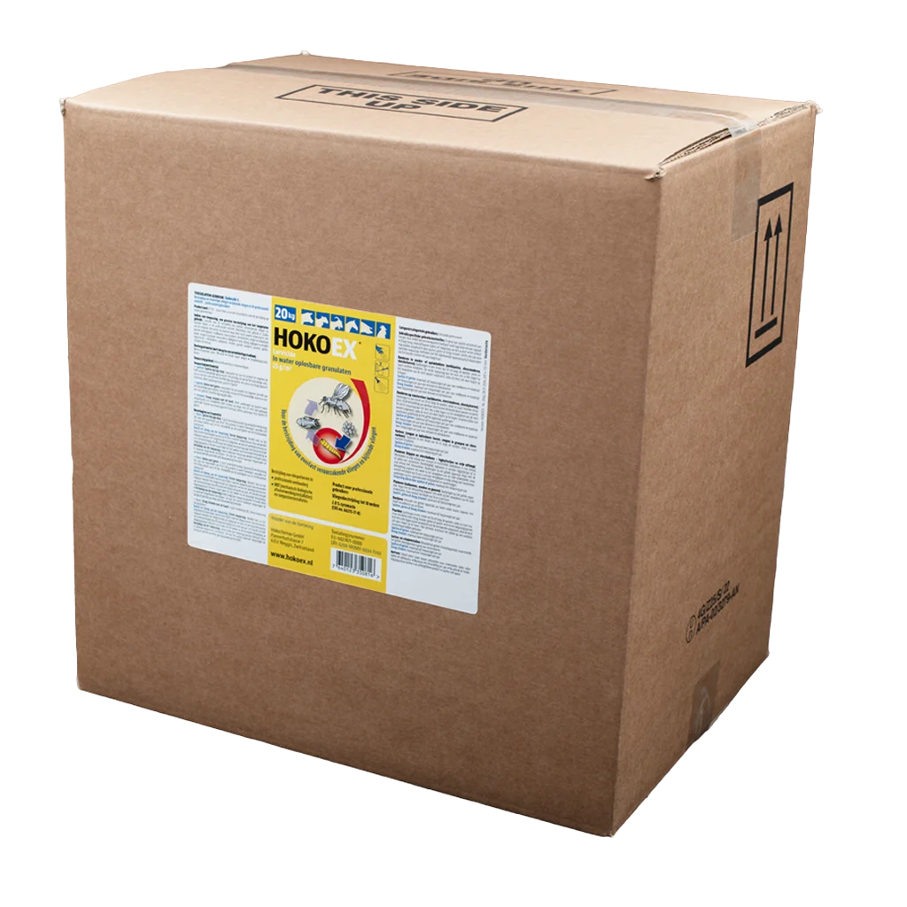 Insecticid împotriva larvelor de muște pentru adăposturi de animale, 20 kg – HokoEx - imagine 1
