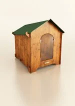 Cușcă XL pentru câini din HPL, 95 x 110 x 89 cm – Cucciolotta Classic