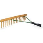 Greblă pentru fân cu margine de nivelare, lățime 64 cm, 16 dinți, fără coadă - imagine 2