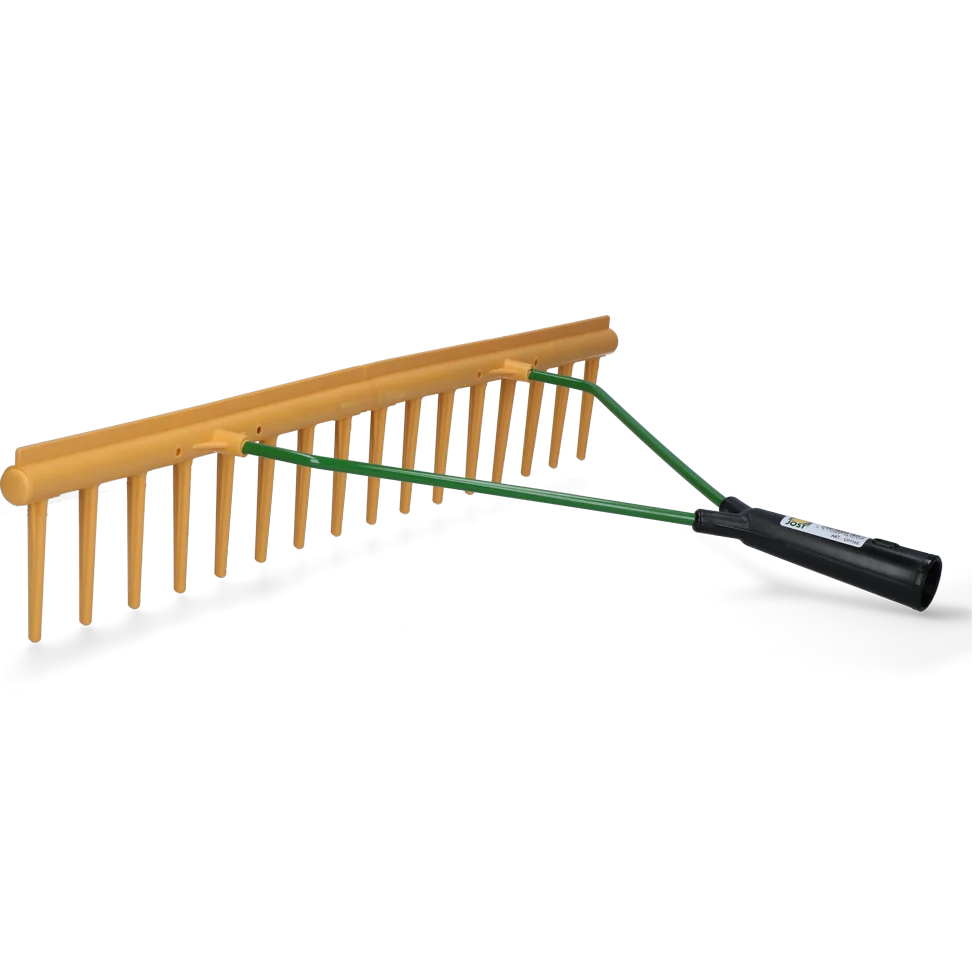 Greblă pentru fân cu margine de nivelare, lățime 64 cm, 16 dinți, fără coadă - imagine 2