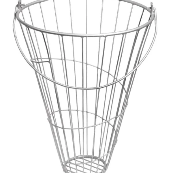 Suport pentru fân din fier galvanizat, cu mâner, înălțime 50 cm – Kerbl