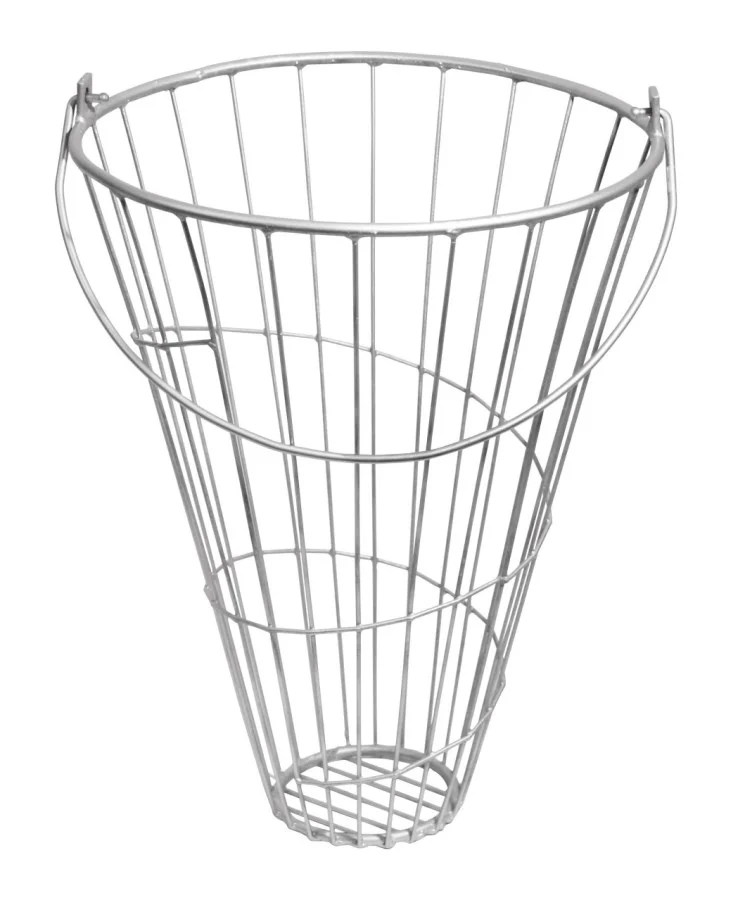 Suport pentru fân din fier galvanizat, cu mâner, înălțime 50 cm – Kerbl - imagine 1