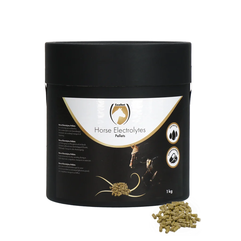 Granule cu electroliți pentru cai, 1 kg – Excellent Horse Electrolytes Pellets - imagine 1