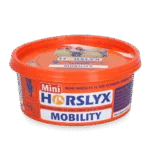 Bloc de lins pentru cai, ca recompensă, 650 g – Horslyx Mini Mobilitate