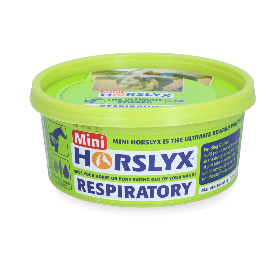 Piatră de lins pentru cai, ca recompensă, 650 g – Horslyx Mini Luchtwegen - imagine 1
