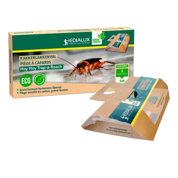 Capcană pentru gândaci cu substanță atractantă, 5 bucăți – Hoy Hoy Trap-A-Roach