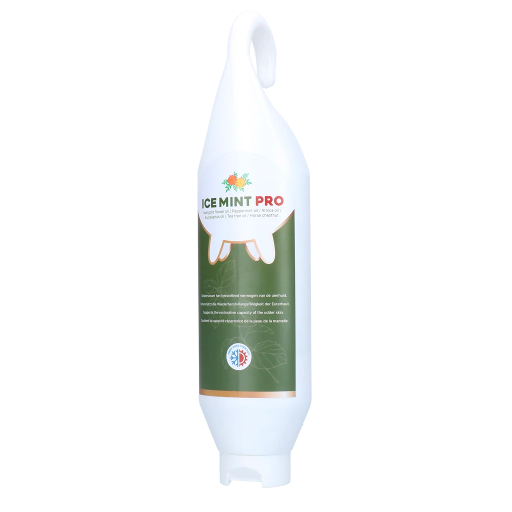 Gel pentru uger cu Calendula, în tub suspendabil, 1 l – Vet Animal Care Ice Mint Pro - imagine 1