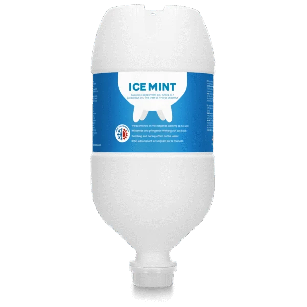Gel pentru uger cu ulei de mentă, 2,5 l – Vet Animal Care Ice Mint