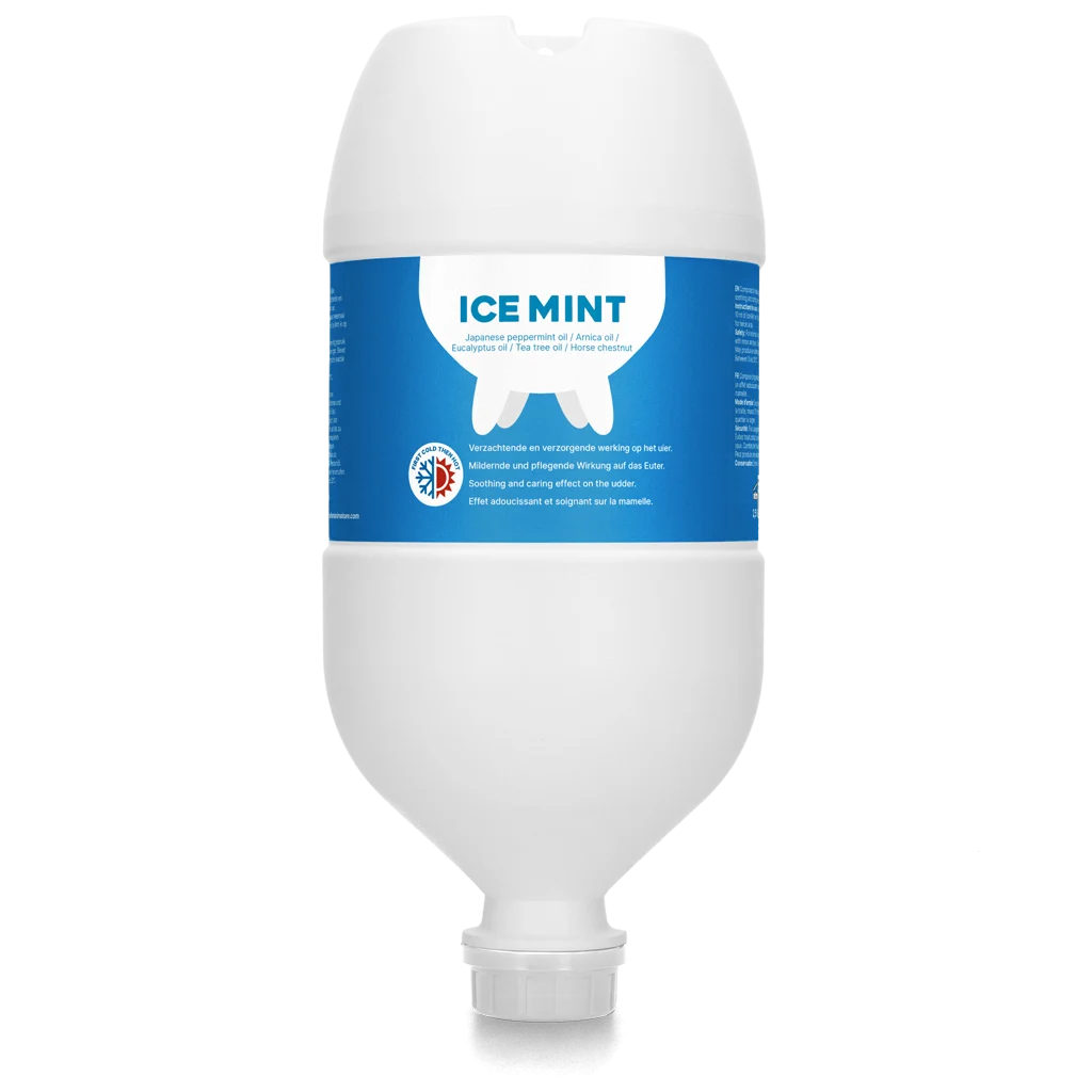 Gel pentru uger cu ulei de mentă, 2,5 l – Vet Animal Care Ice Mint - imagine 1
