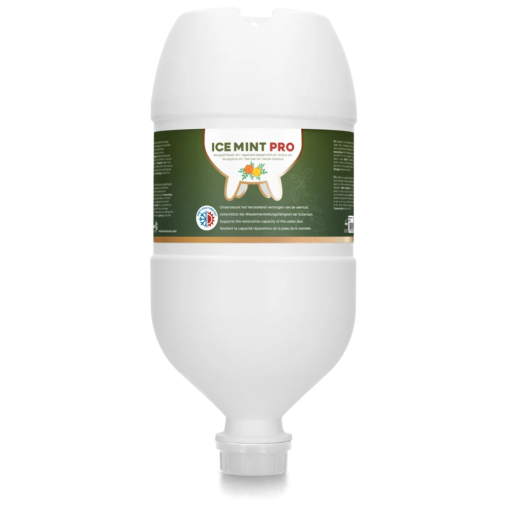 Gel pentru uger cu calendula, în tub cu agățătoare, 2,5 l – Vet Animal Care Ice Mint Pro - imagine 1