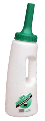 Flacon de administrare orală Easy Drencher Big pentru bovine și viței, complet, 2,5 l, verde