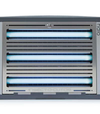 Lampă pentru muște cu placă adezivă și UV-A, 3 x 15 W – Insect-O-Cutor Halo 45