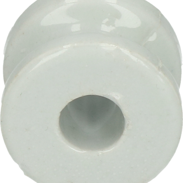 Izolator de colț din porțelan, 40 mm, alb – ZoneGuard