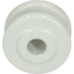 Izolator de colț din porțelan, diametru exterior 50 mm, alb – ZoneGuard