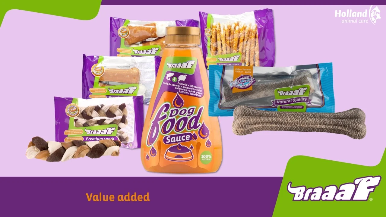 Recompensă moale pentru câini cu ton, morcov și fasole verde, 85 g – Braaaf Soft Snack baton cu ton - imagine 5
