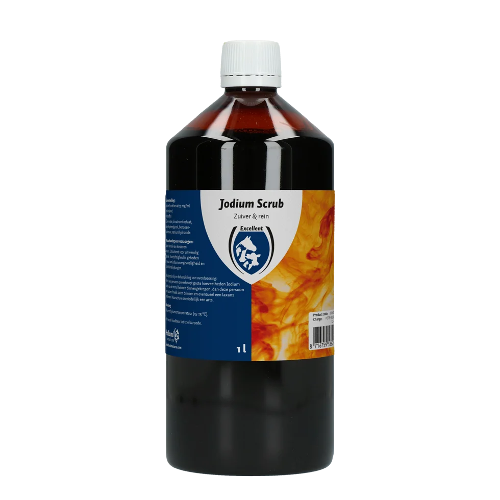 Scrub cu iod fără granule, 1 l – Excellent Jodium Scrub - imagine 1