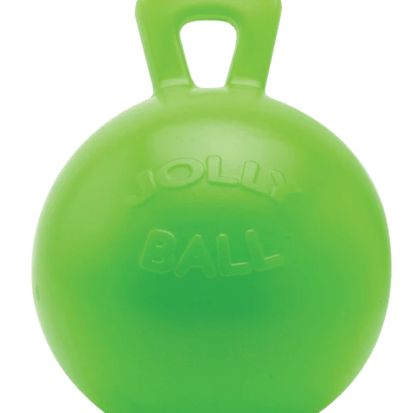 Minge de joacă pentru cai, verde, cu miros de măr, 25 cm – Jolly Pets Jolly Ball