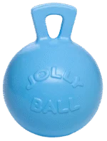 Minge de joacă pentru cai, albastră, cu miros de afine, 25 cm – Jolly Pets Jolly Ball