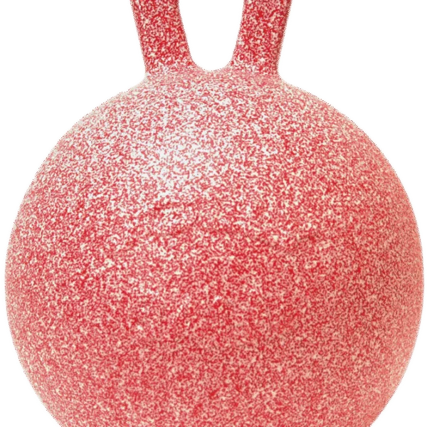 Minge de joacă pentru cai, cu aromă de mentă, roșie și albă, 25 cm – Jolly Pets Jolly Ball
