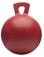 Minge de joacă pentru cai, roșie, inodoră, 25 cm – Jolly Pets Jolly Ball