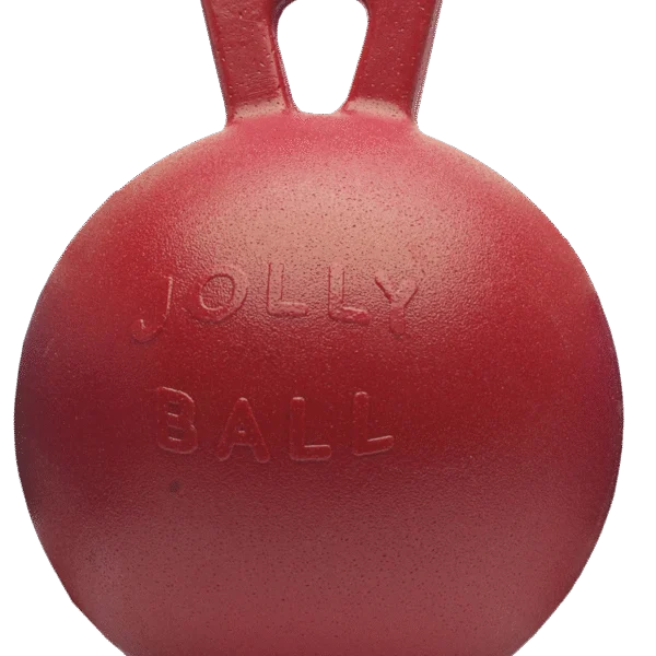 Minge de joacă pentru cai, roșie, inodoră, 25 cm – Jolly Pets Jolly Ball