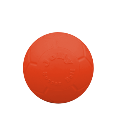 Minge plutitoare pentru câini, portocalie, 7,5 cm – Jolly Pets Mini Soccer Ball