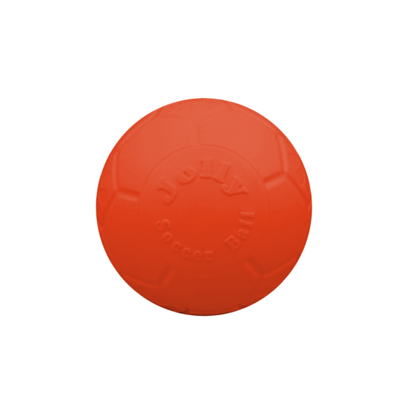 Minge plutitoare pentru câini, portocalie, 7,5 cm – Jolly Pets Mini Soccer Ball