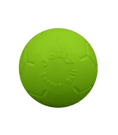 Minge de fotbal pentru câini, verde, 7,5 cm – Jolly Pets Mini Soccer Ball