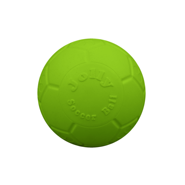 Minge de fotbal pentru câini, verde, 7,5 cm – Jolly Pets Mini Soccer Ball
