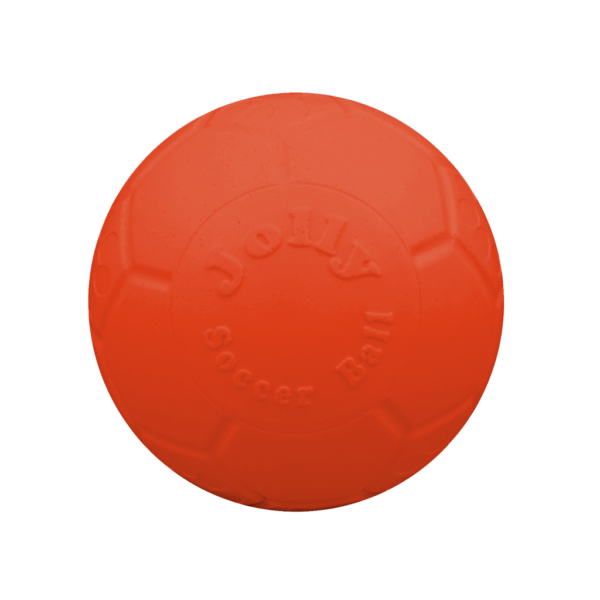 Minge plutitoare pentru câini, portocalie, 10 cm – Jolly Pets Mini Soccer Ball