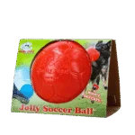 Minge pentru aport pentru câini, portocalie, 15 cm – Jolly Pets Jolly Soccer Ball