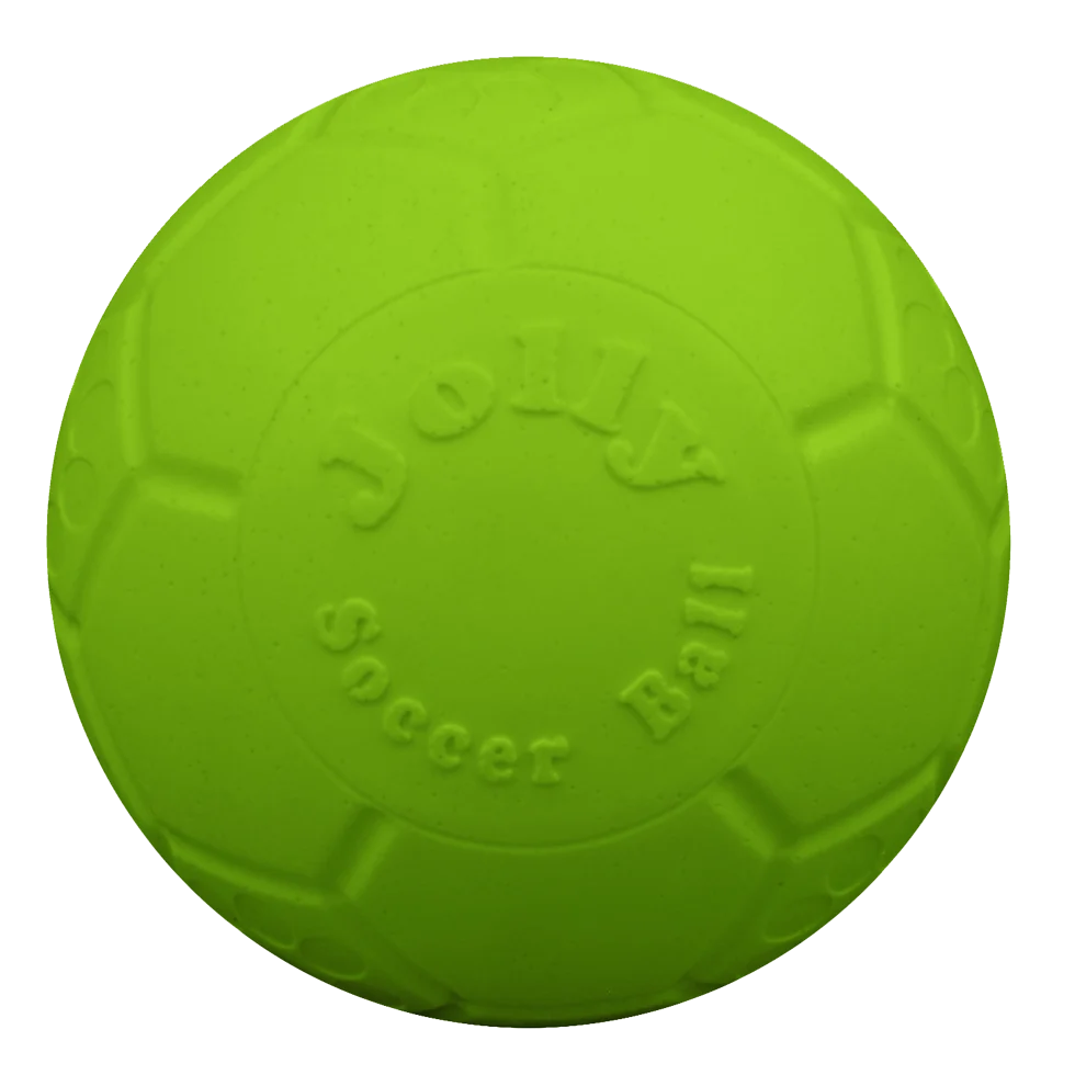 Minge pentru aport pentru câini, verde, 15 cm – Jolly Pets Jolly Soccer Ball - imagine 3