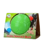 Minge pentru aport pentru câini, verde, 15 cm – Jolly Pets Jolly Soccer Ball