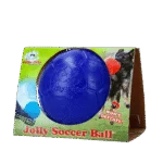 Minge plutitoare pentru câini, albastră, 15 cm – Jolly Pets Soccer Ball