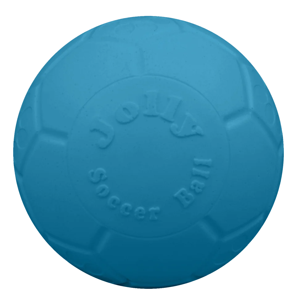 Minge pentru aport, bleu, 15 cm – Jolly Pets Jolly Soccer Ball - imagine 2