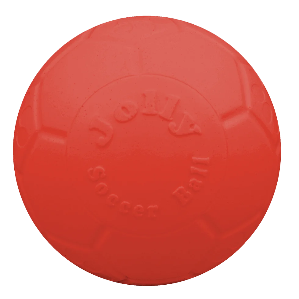 Minge pentru câini, pentru aport, portocalie, 20 cm – Jolly Pets Jolly Soccer Ball - imagine 2