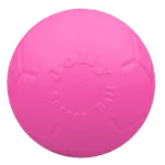 Minge pentru aport pentru câini, roz, 20 cm – Jolly Pets Jolly Soccer Ball - imagine 2