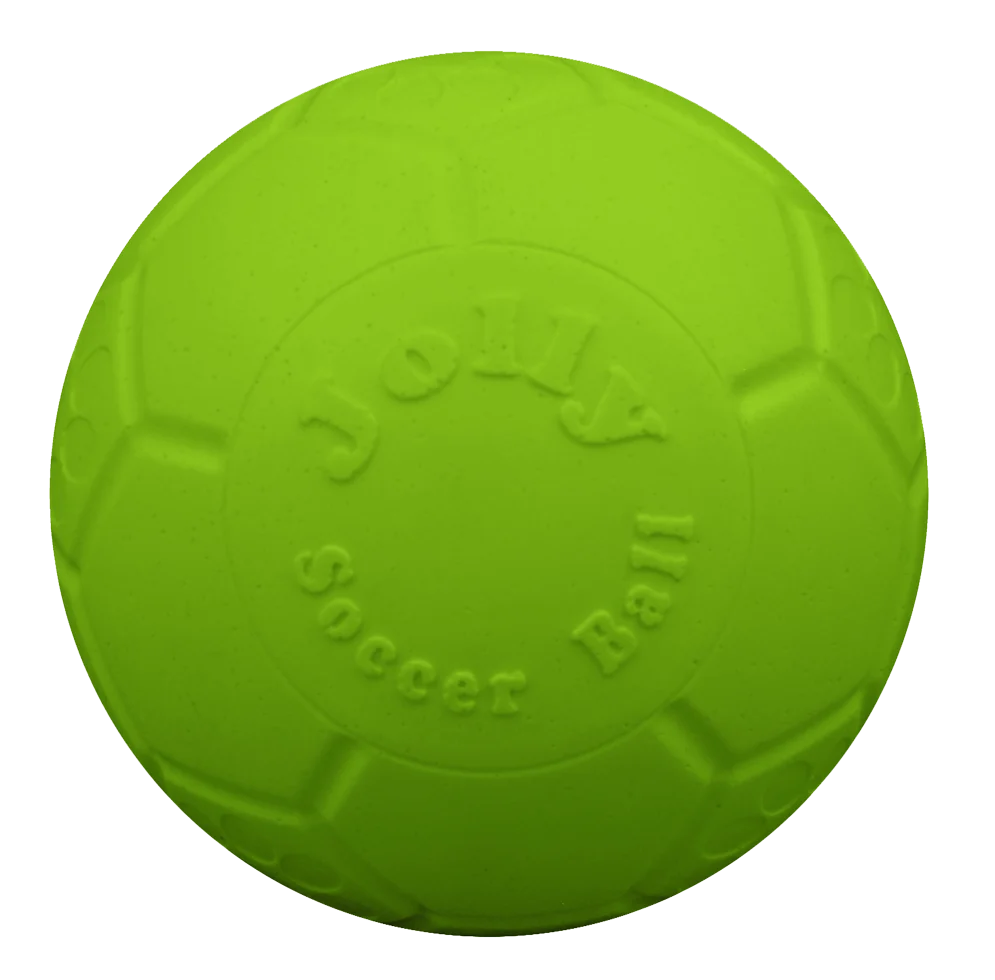 Minge plutitoare pentru câini, verde, 20 cm – Jolly Pets Soccer Ball - imagine 2