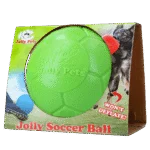 Minge plutitoare pentru câini, verde, 20 cm – Jolly Pets Soccer Ball